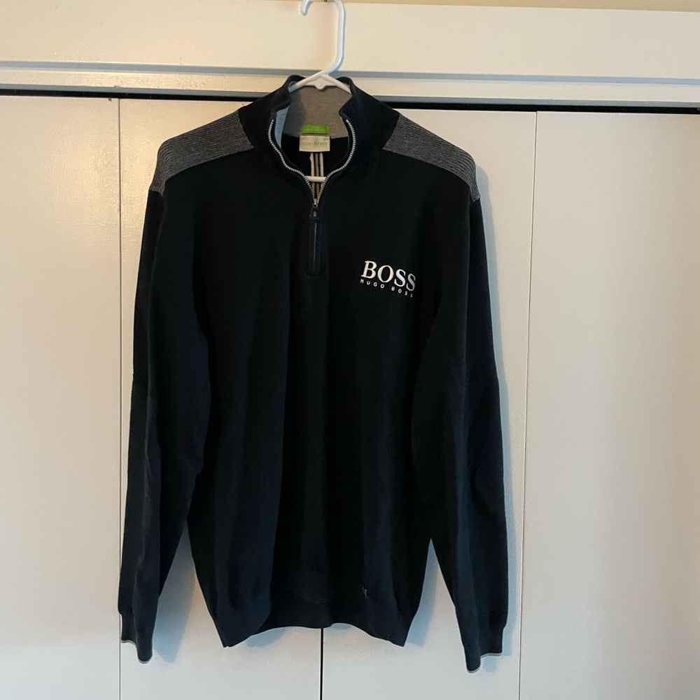 Hugo Boss Martin Kaymer tour issue golf zip up sweater size Large